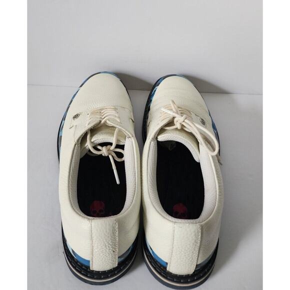 G/Fore Camo Tuxedo Gallivanter Golf Shoes Size 9.5 Snow Twilight G4MF21EF14 - Picture 9 of 13